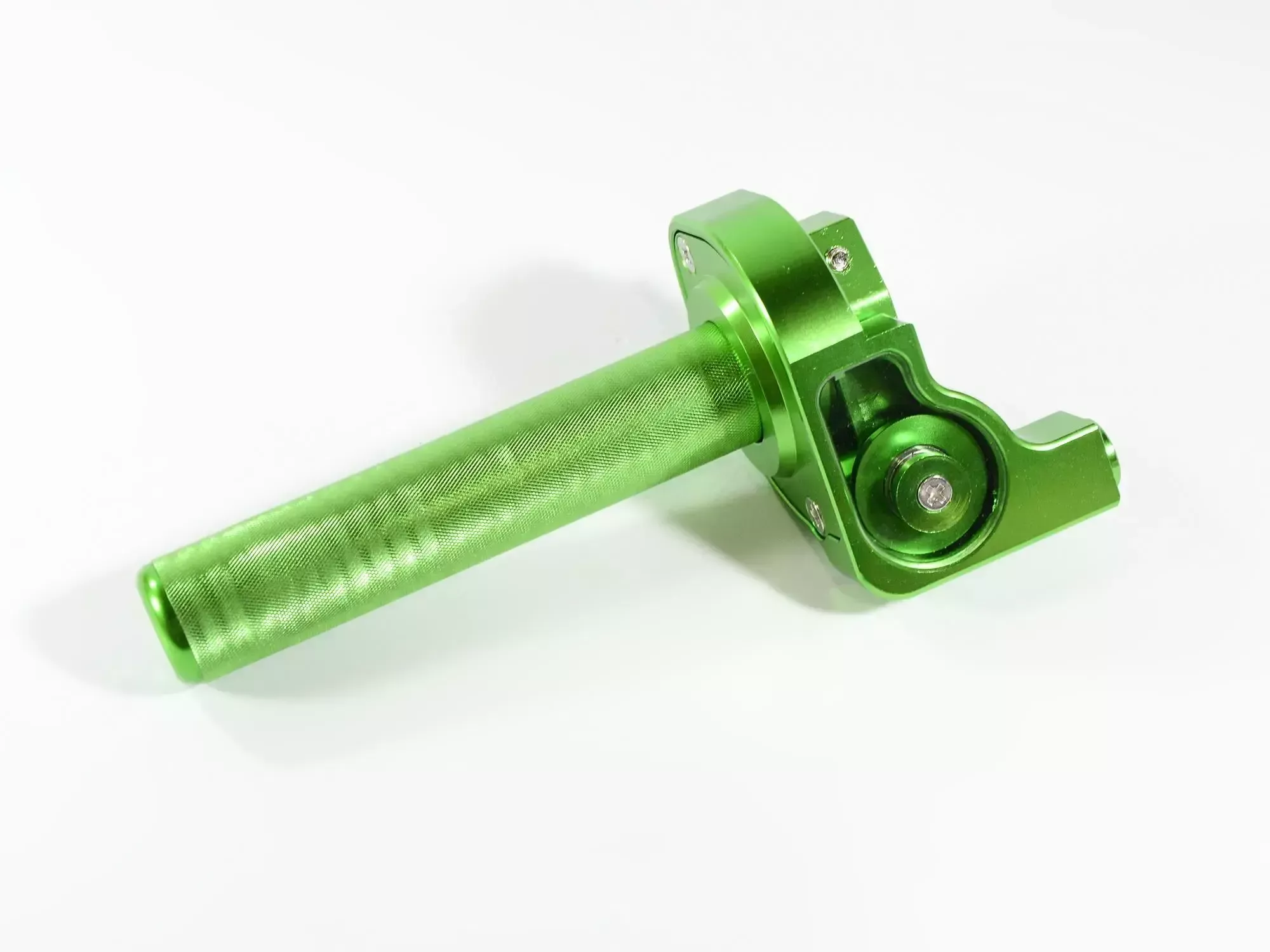 Ручка газа с регулировкой OTOM зелёный