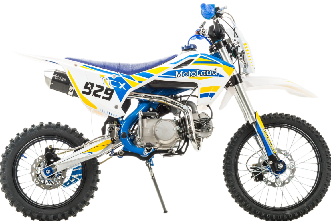 Питбайк Motoland (Мотолэнд) TCX125 E синий