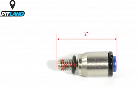 Клапан сброса давления с амортизатора SHOWA, KAYABA M5 x 0.8, синий, 2 шт. Клапан сброса давления с амортизатора SHOWA, KAYABA M5 x 0.8, синий, 2 шт.